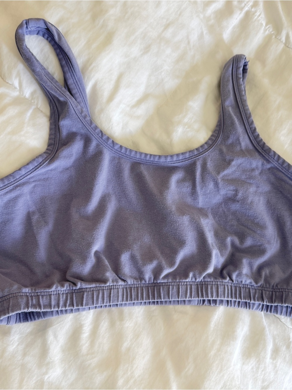 Arq Women’s wide Strap Bra in Lavender